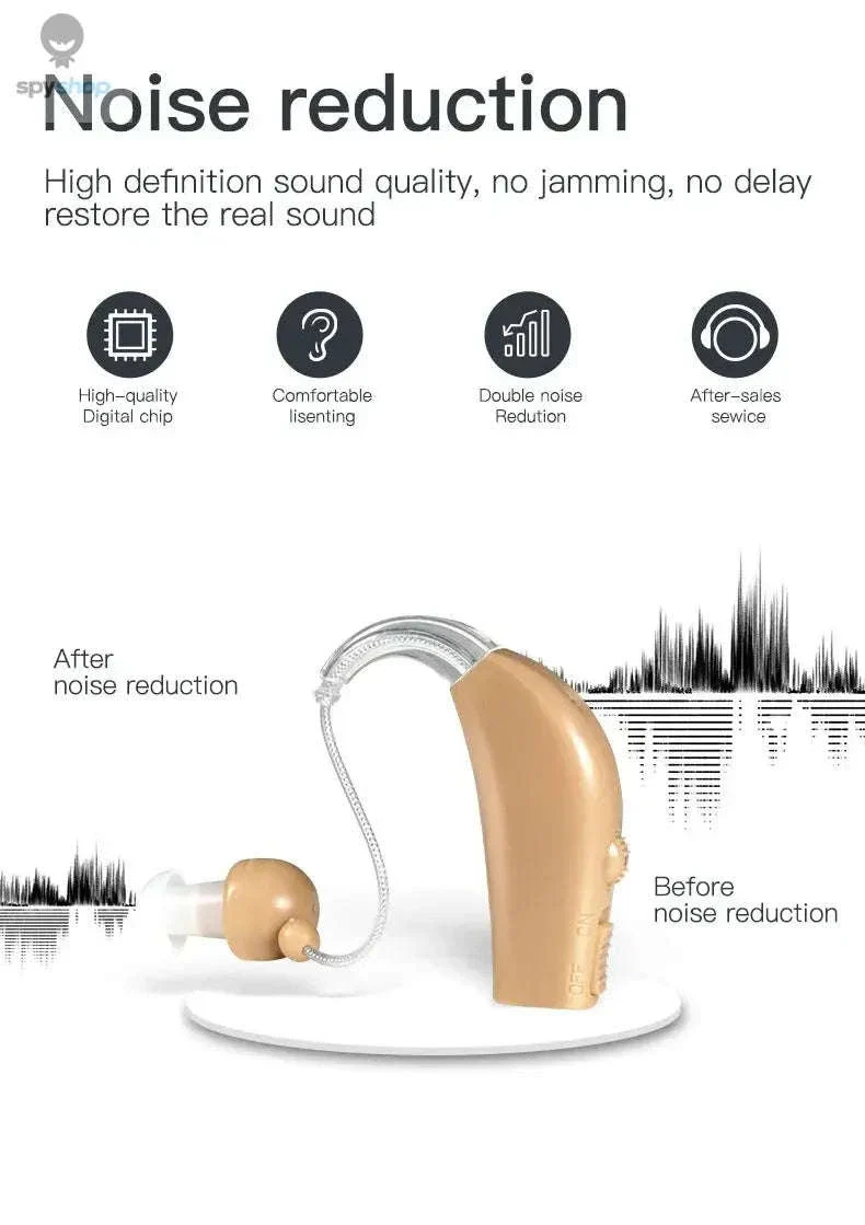 Portable Rechargeable Hearing Aid for Clear Daily Conversations - Image 8
