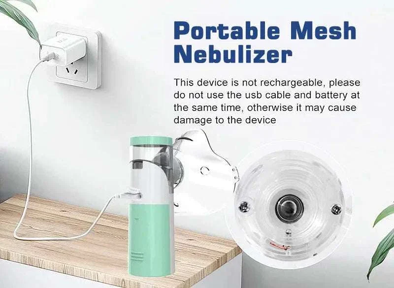 Portable Silent Mesh Nebulizer for Adults and Children - Image 15