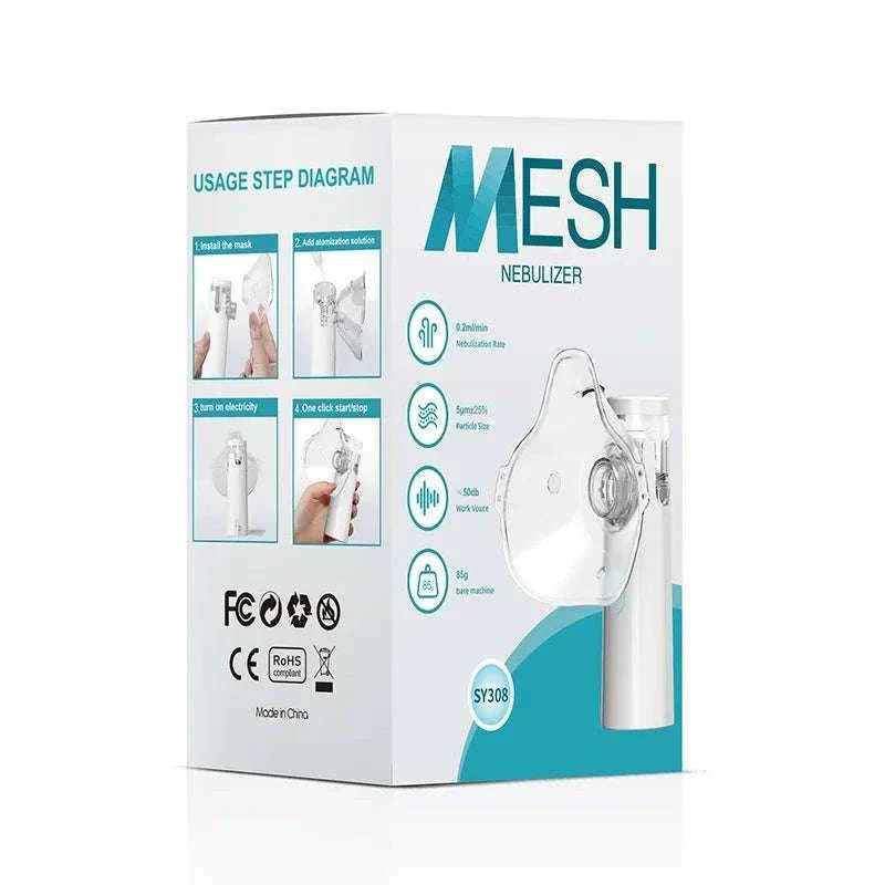 Portable Silent Mesh Nebulizer for Adults and Children - Image 44