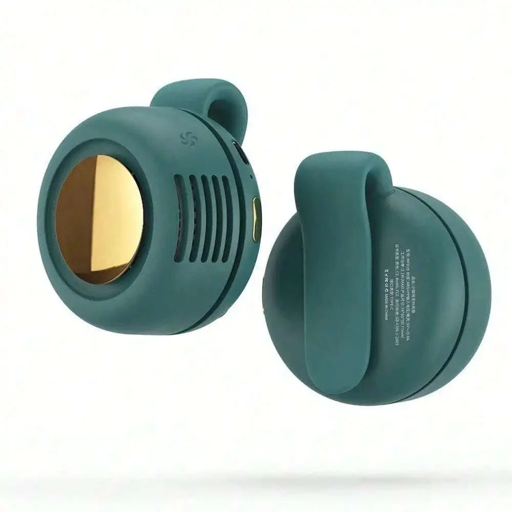 Clip-On Bladeless Fan with 3 Speeds for Hands-Free Cooling - Image 9