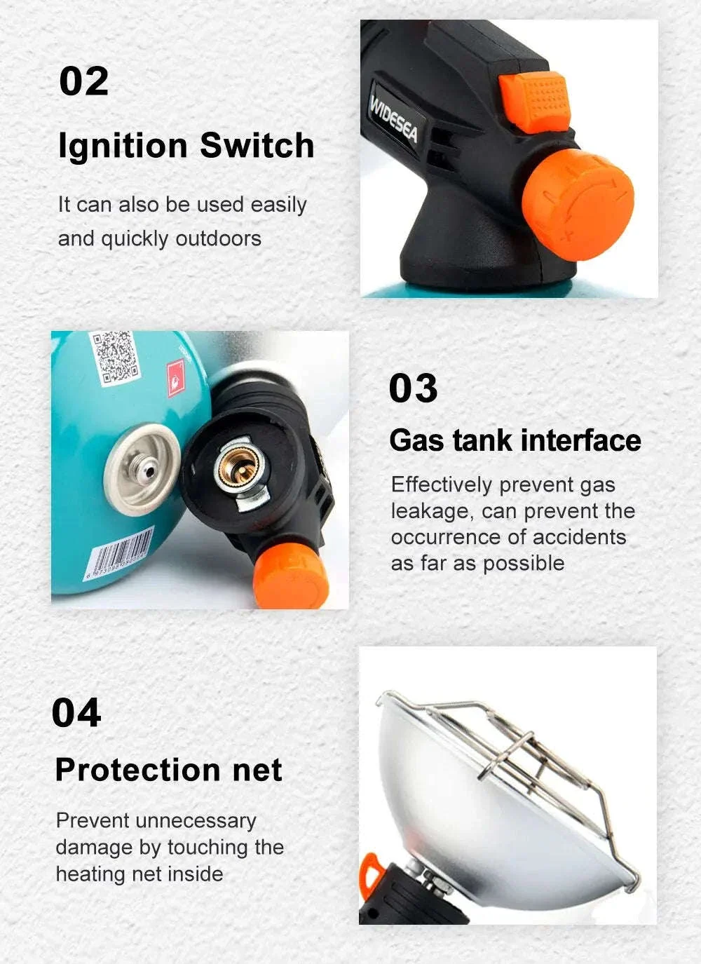 Portable Stainless Steel Camping Heater - Image 11