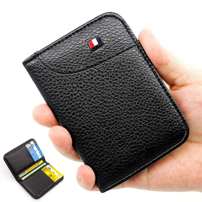 Super Slim PU Leather Card Wallet for Everyday Carry