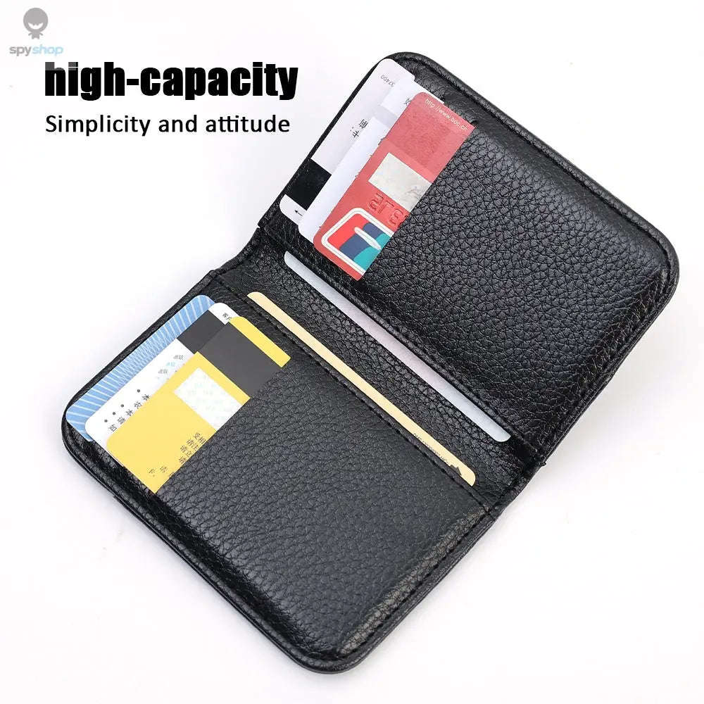 Super Slim PU Leather Card Wallet for Everyday Carry - Image 12