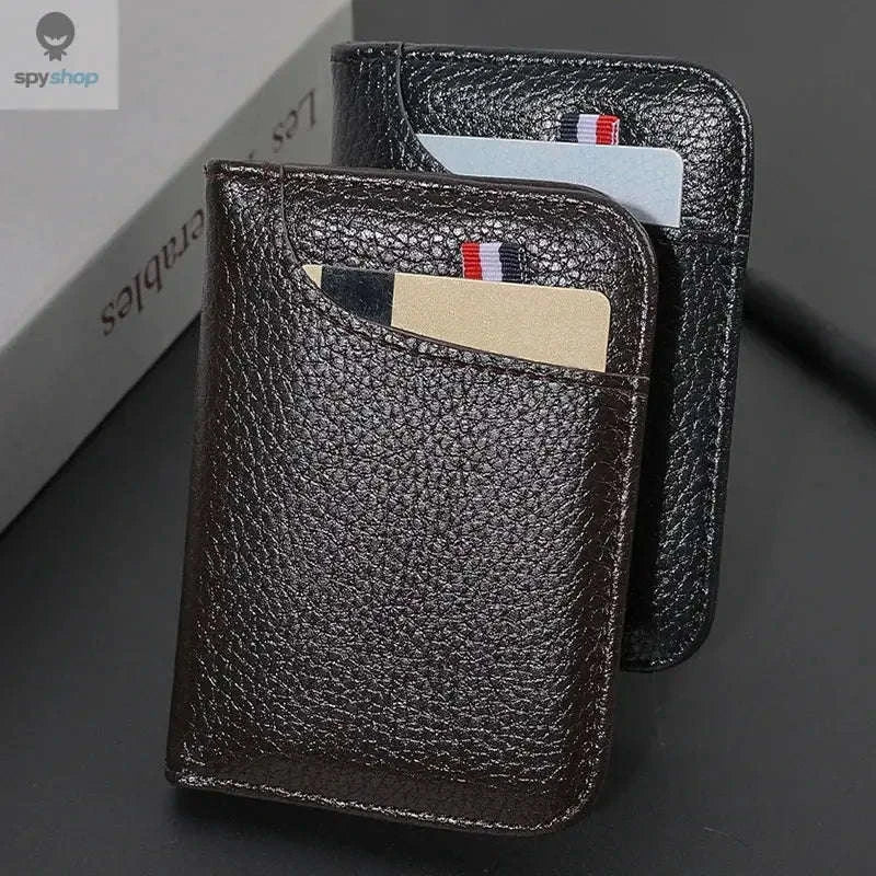 Super Slim PU Leather Card Wallet for Everyday Carry - Image 3