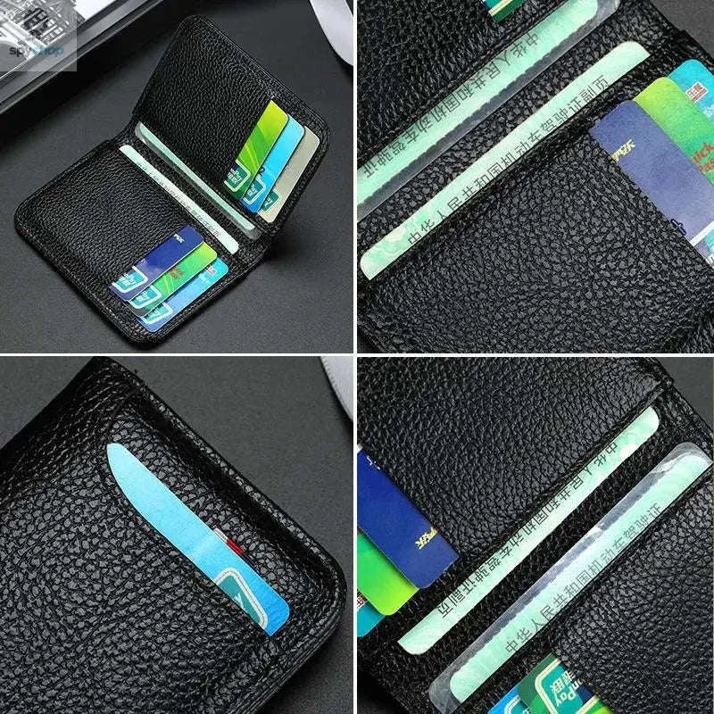 Super Slim PU Leather Card Wallet for Everyday Carry - Image 5