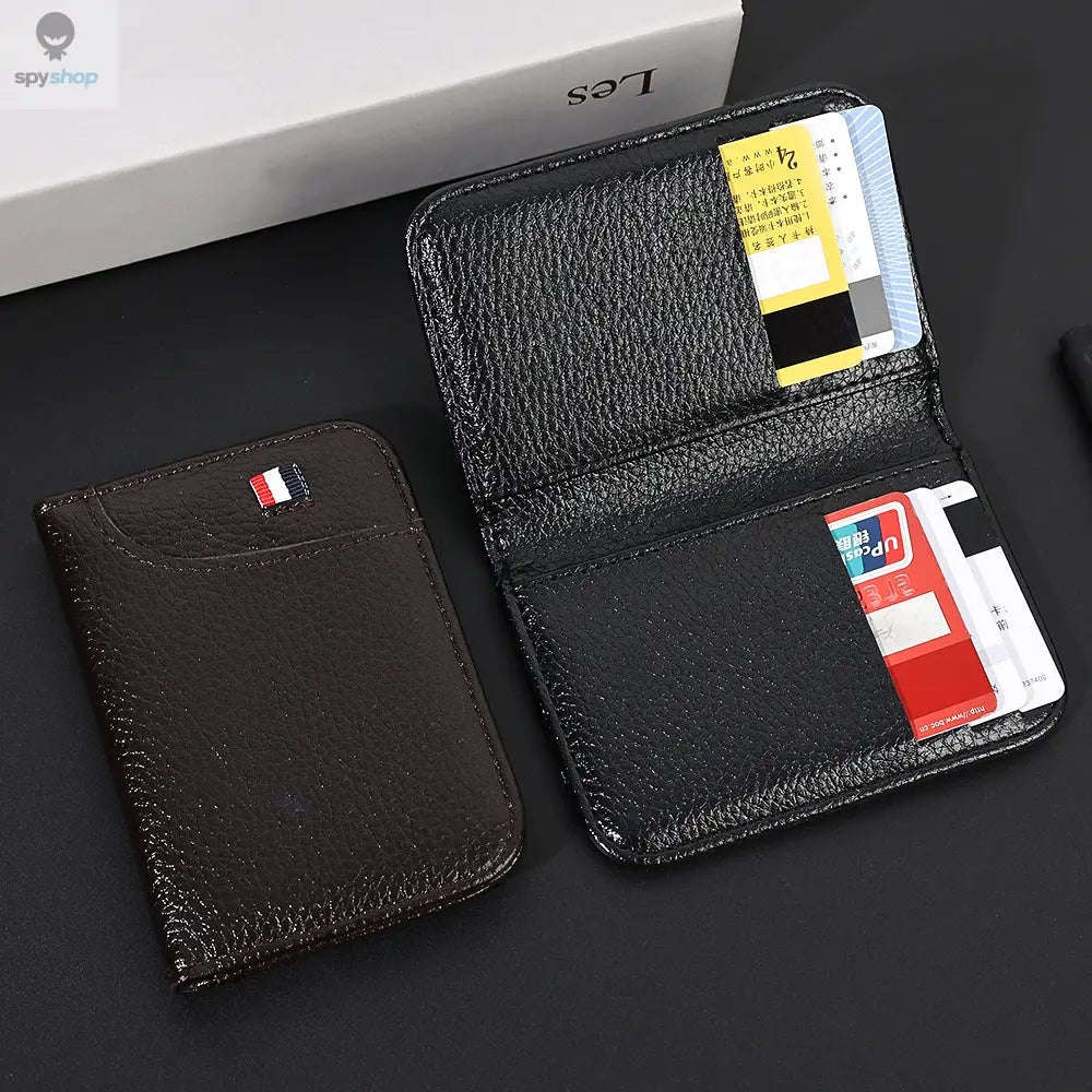 Super Slim PU Leather Card Wallet for Everyday Carry - Image 7