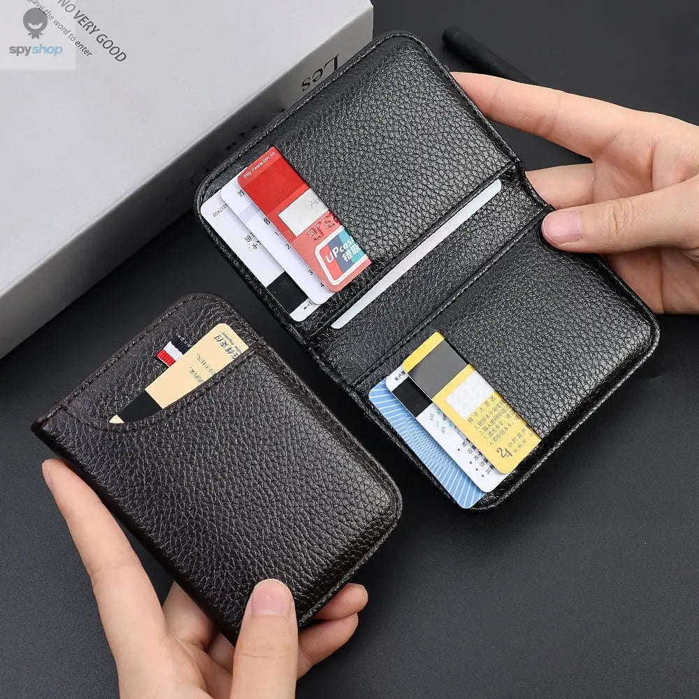 Super Slim PU Leather Card Wallet for Everyday Carry - Image 8