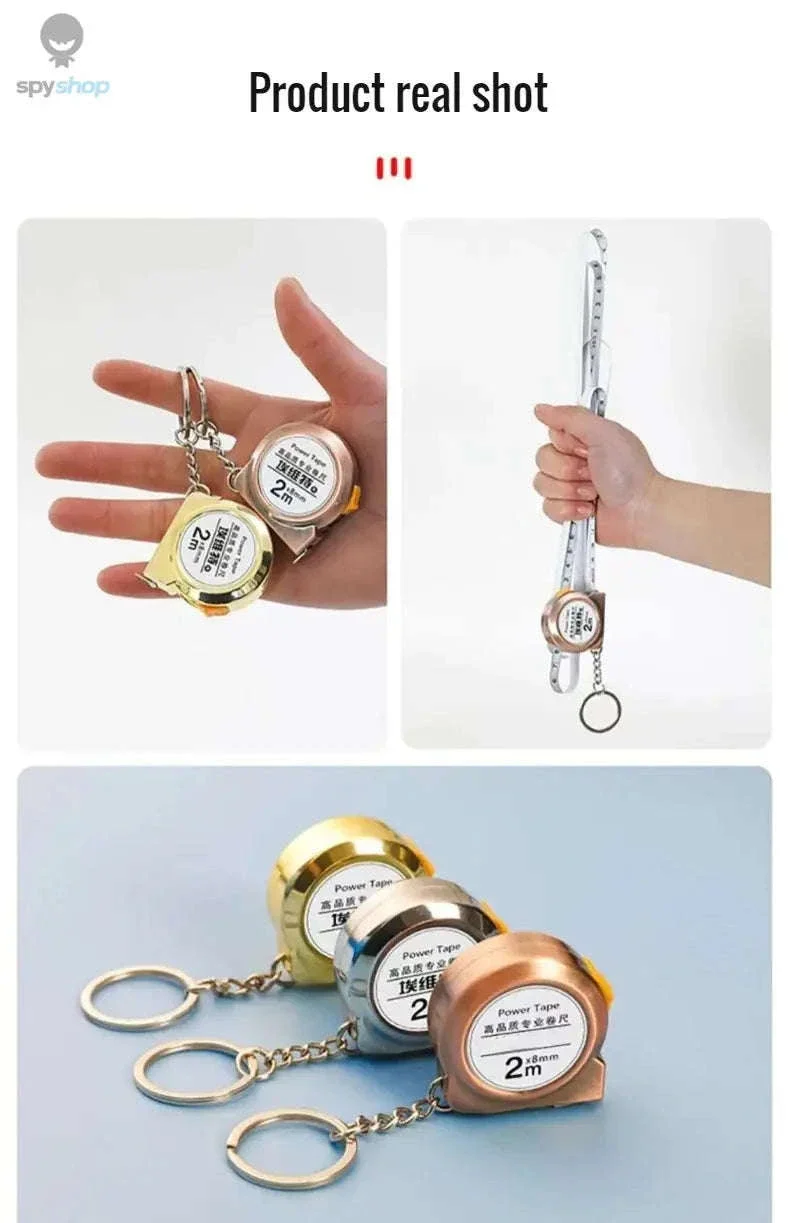 Portable Tape Measure Keychain for Everyday Precision - Image 13