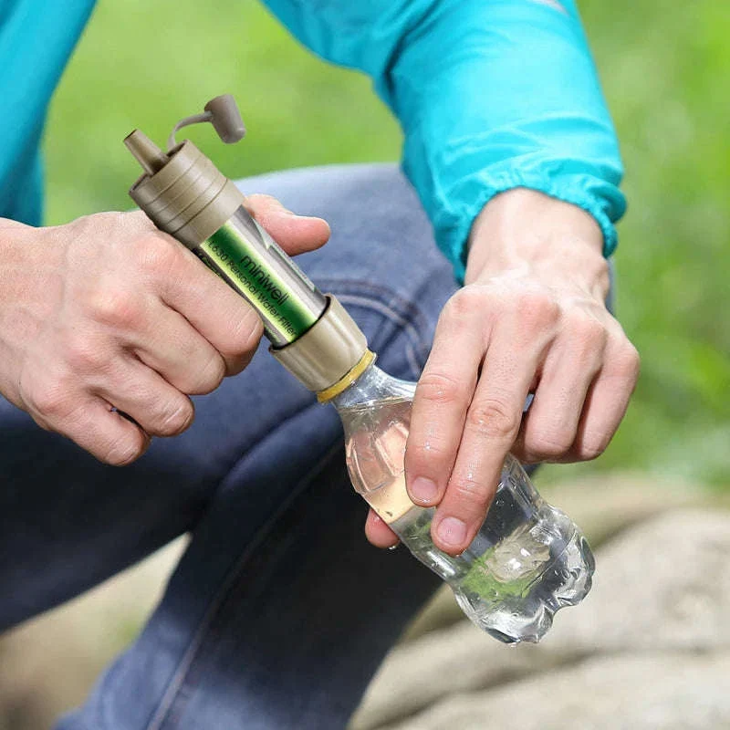 Portable Water Filter Straw for Camping & Emergency Survival Use - Image 11