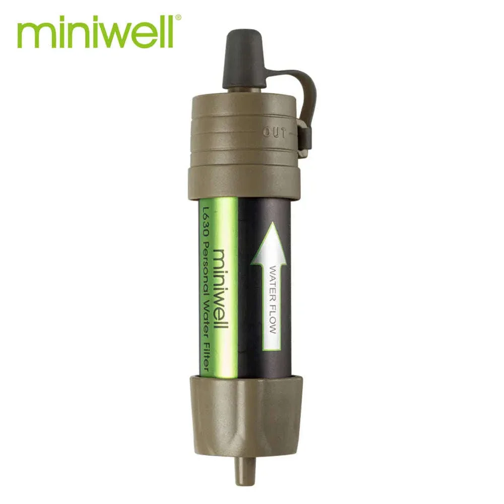 Portable Water Filter Straw for Camping & Emergency Survival Use - Image 2