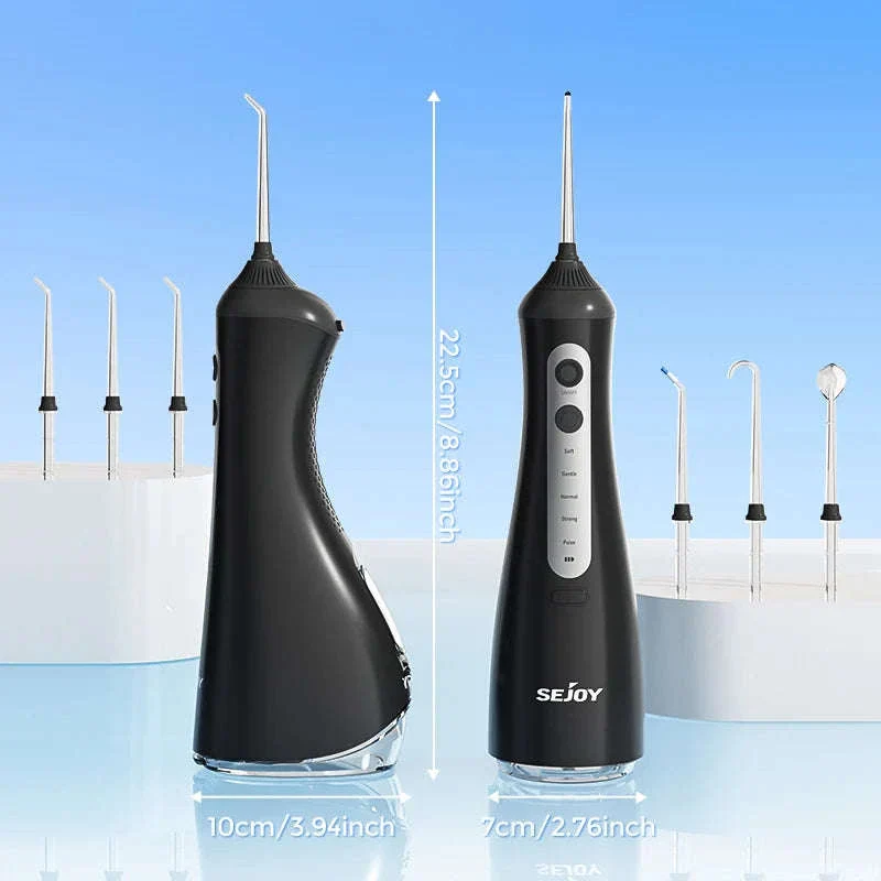 Portable Water Flosser Oral Irrigator with 5 Modes & 350ML Tank - Image 7