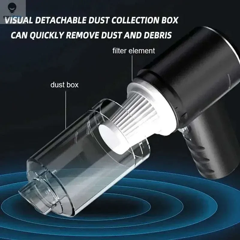 Portable Wireless Car Vacuum Cleaner for Fast, Easy Cleanups - Image 10