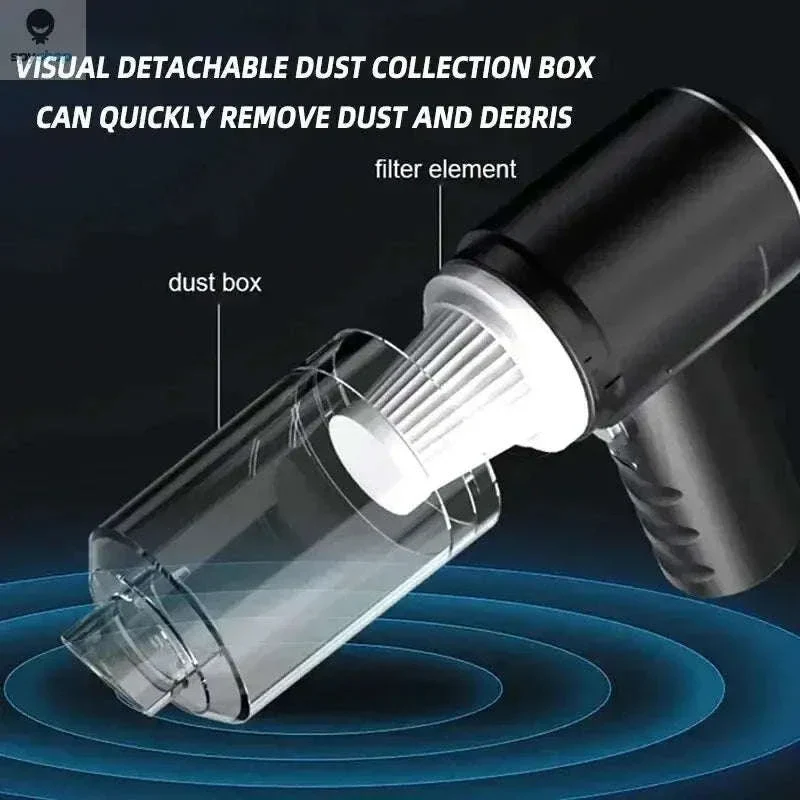 Portable Wireless Car Vacuum Cleaner for Fast, Easy Cleanups - Image 3