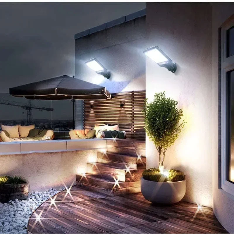 LED Solar Wall Lamp with Motion Sensor and 3 Light Modes - Image 10