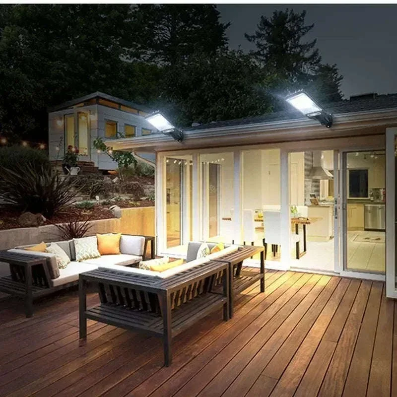 LED Solar Wall Lamp with Motion Sensor and 3 Light Modes - Image 12