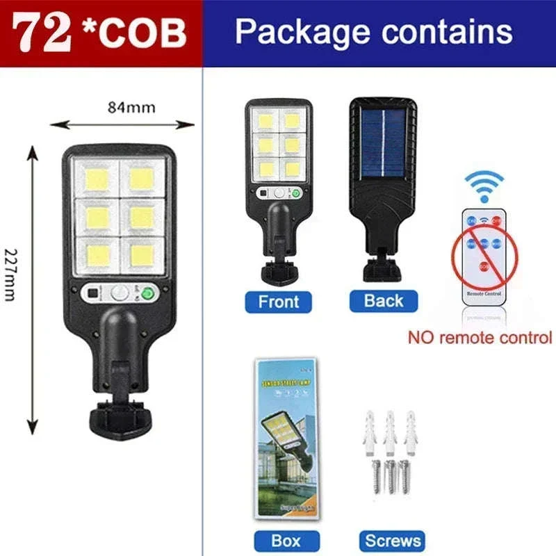 LED Solar Wall Lamp with Motion Sensor and 3 Light Modes - Image 16