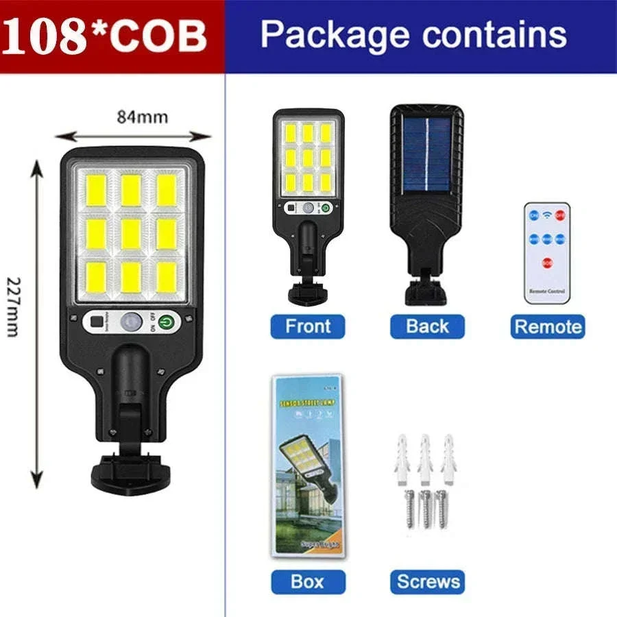 LED Solar Wall Lamp with Motion Sensor and 3 Light Modes - Image 17