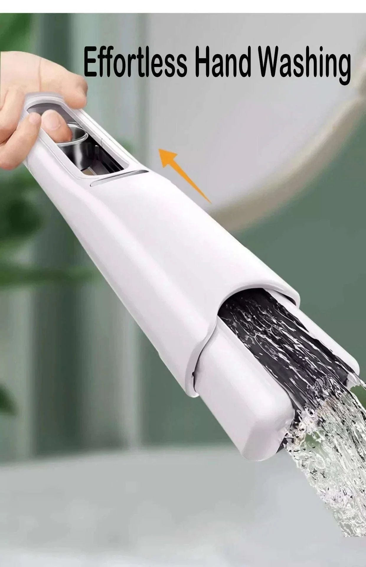 Mini Squeeze Mop for Fast Daily Cleaning in Tight Spaces - Image 12