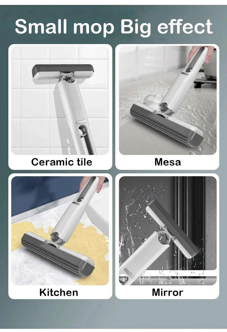 Mini Squeeze Mop for Fast Daily Cleaning in Tight Spaces - Image 14