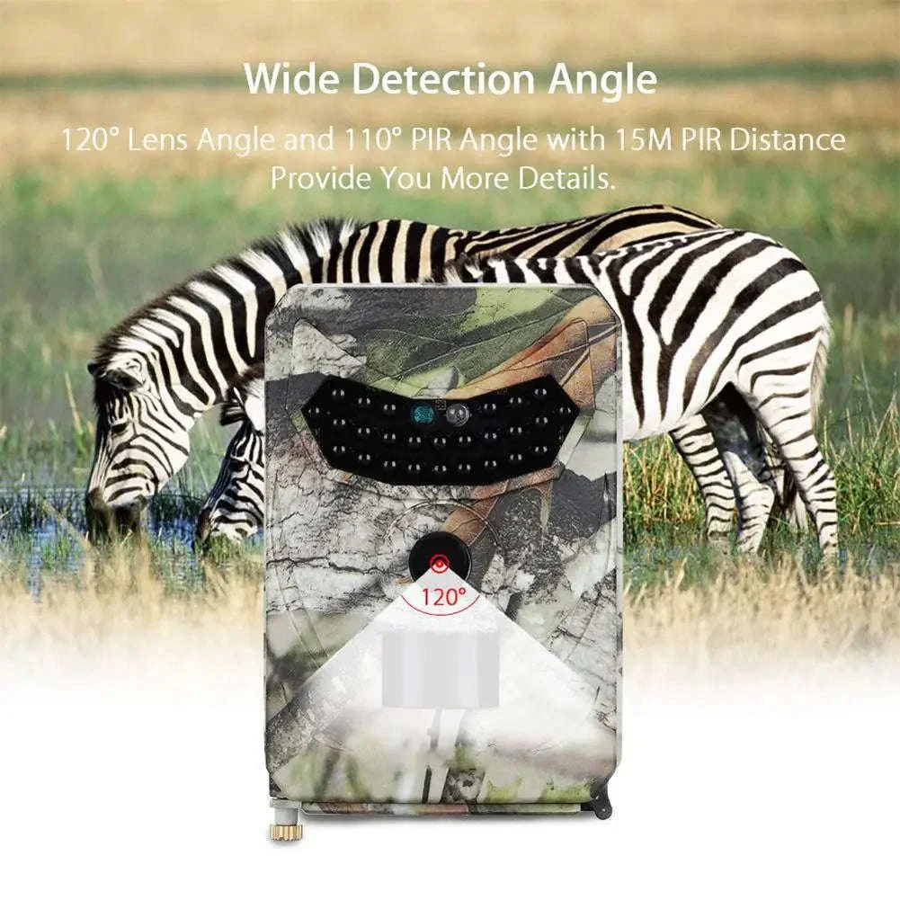 PR100 Trail Camera 12MP 1080P Night Vision Wildlife Camera - Image 12