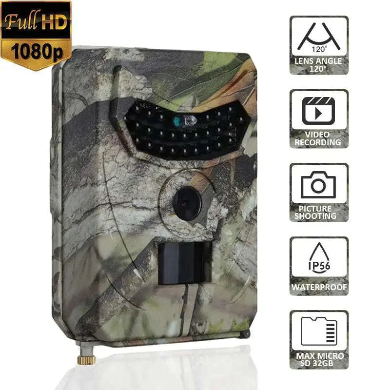 PR100 Trail Camera 12MP 1080P Night Vision Wildlife Camera - Image 17