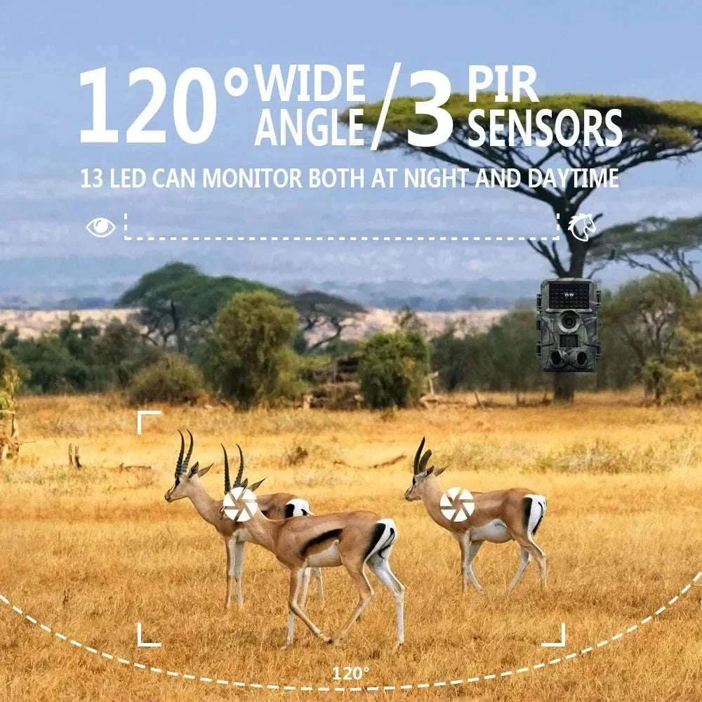 4K WiFi Trail Camera 60MP Motion Activated Night Vision IP66 - Image 15