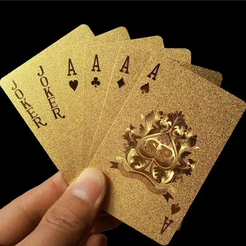 Prank Poker 24K Gold Foil Playing Cards Deck - Image 9