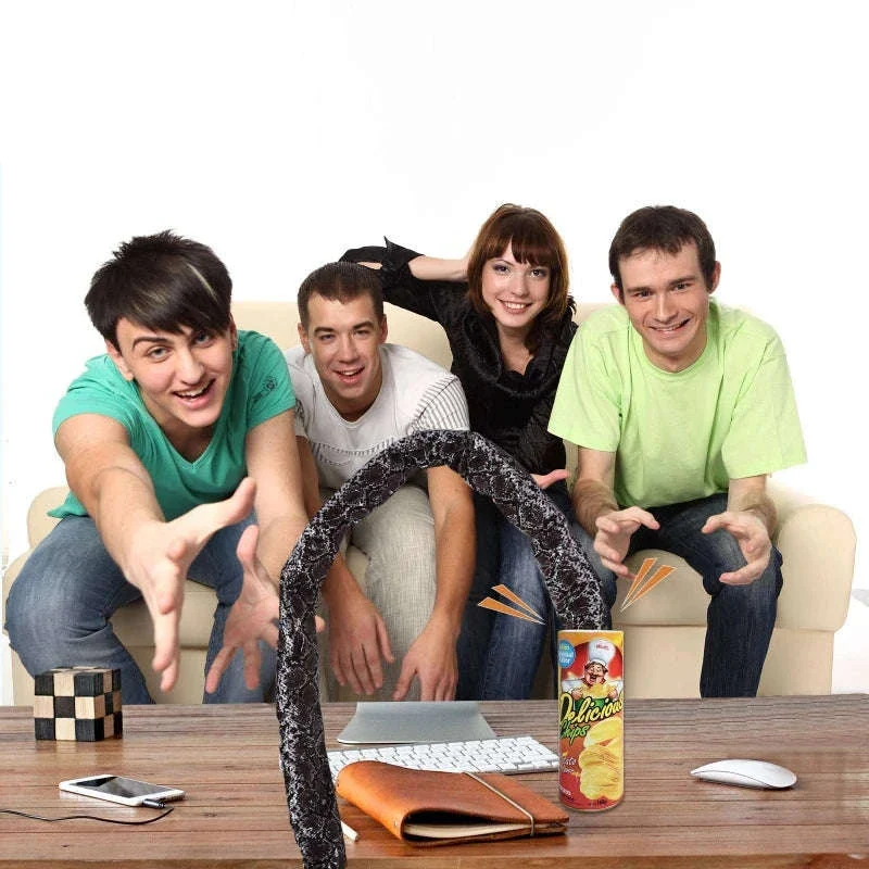 Prank Snake Toy in Potato Chip Can for Surprise Laughter - Image 13
