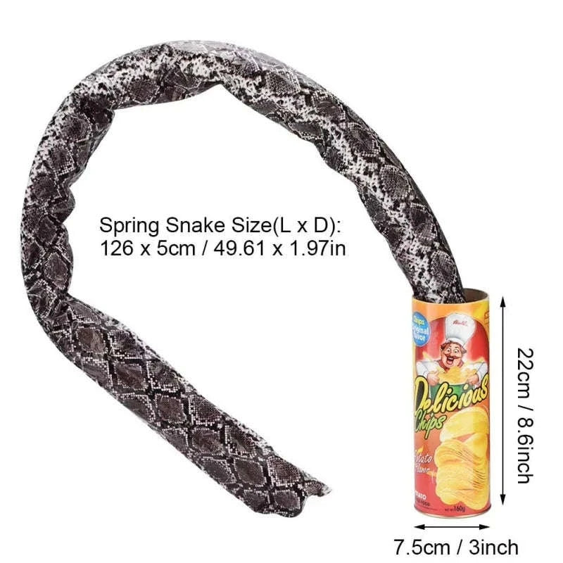 Prank Snake Toy in Potato Chip Can for Surprise Laughter - Image 15