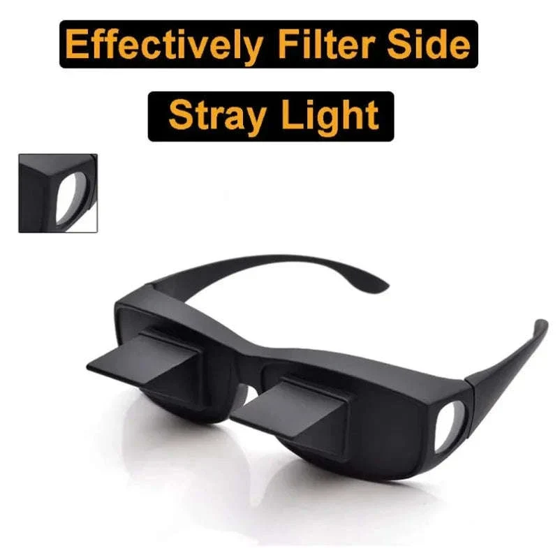 Prism Bed Reading Glasses for Lying Down TV and Books - Image 11