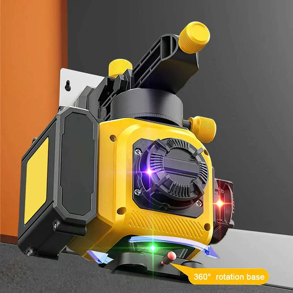 Pro 16-Line 4D Green Beam Laser Level for Accurate Layouts - Image 2