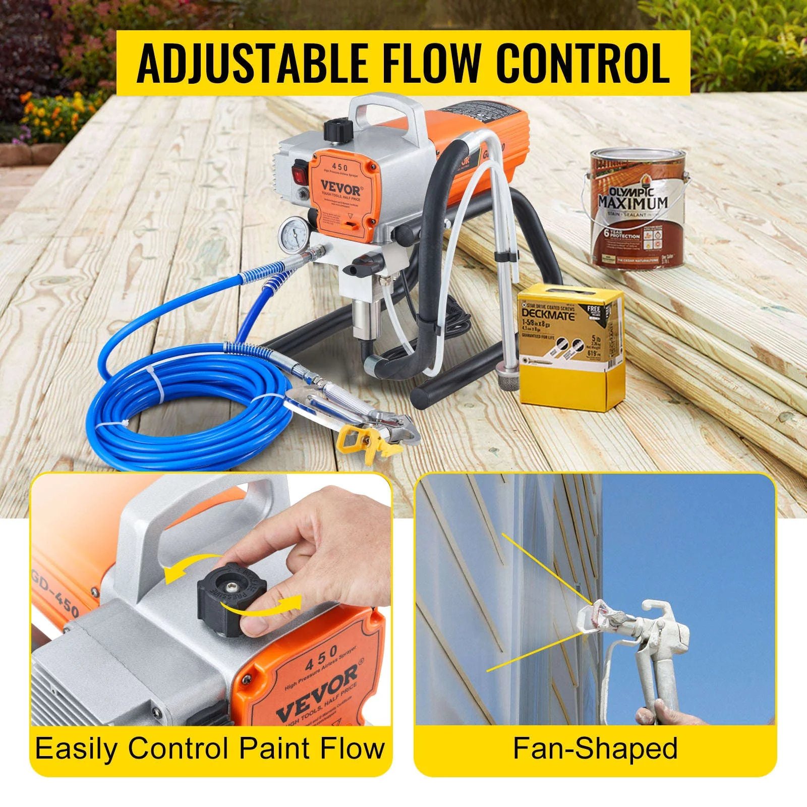 Airless Wall Paint Sprayer for Smooth, Fast Coverage - Image 10