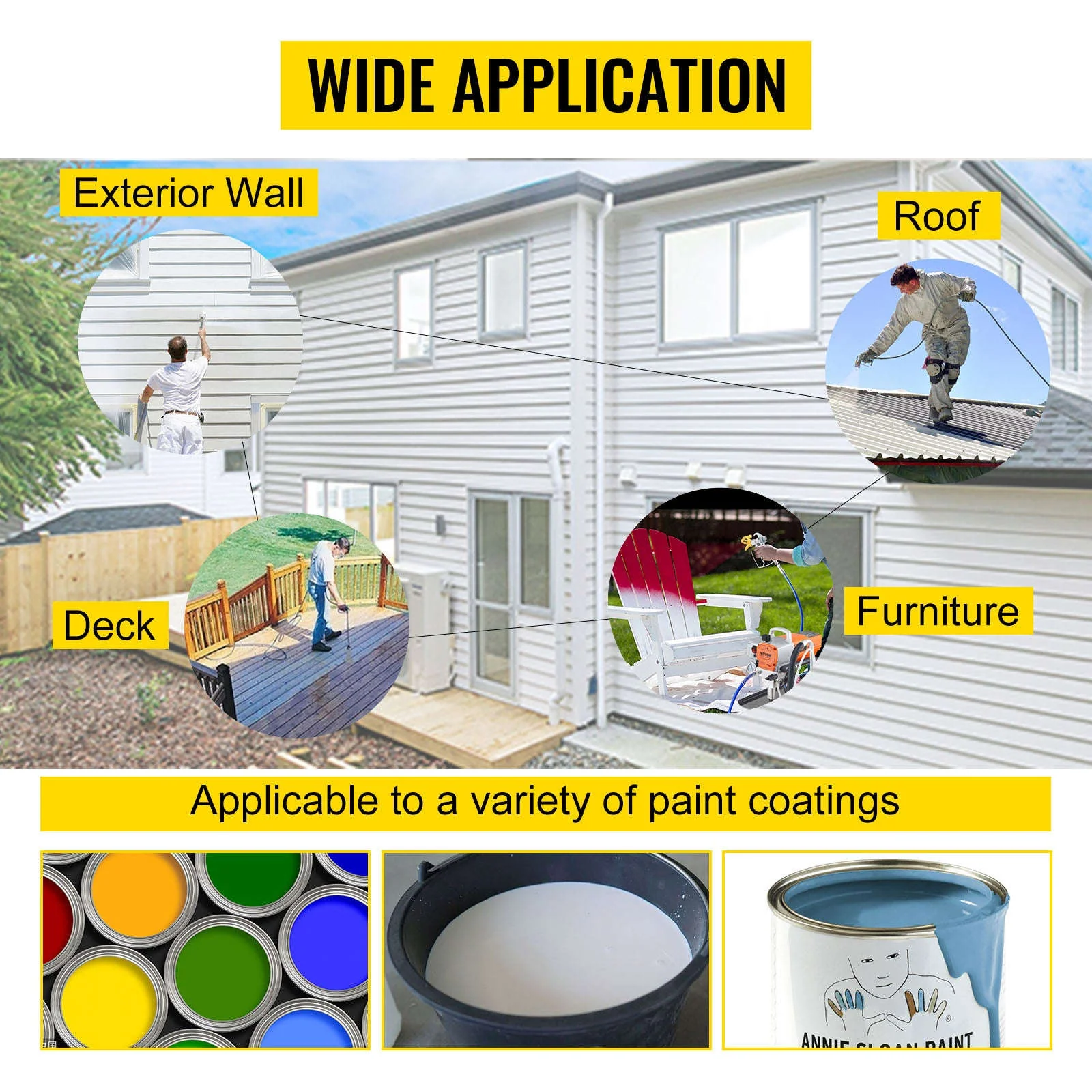 Airless Wall Paint Sprayer for Smooth, Fast Coverage - Image 14