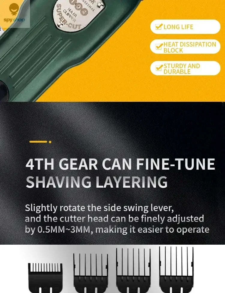Low-Noise Rechargeable Pet Trimmer for Smooth Home Grooming - Image 14