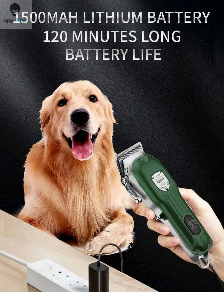Low-Noise Rechargeable Pet Trimmer for Smooth Home Grooming - Image 17
