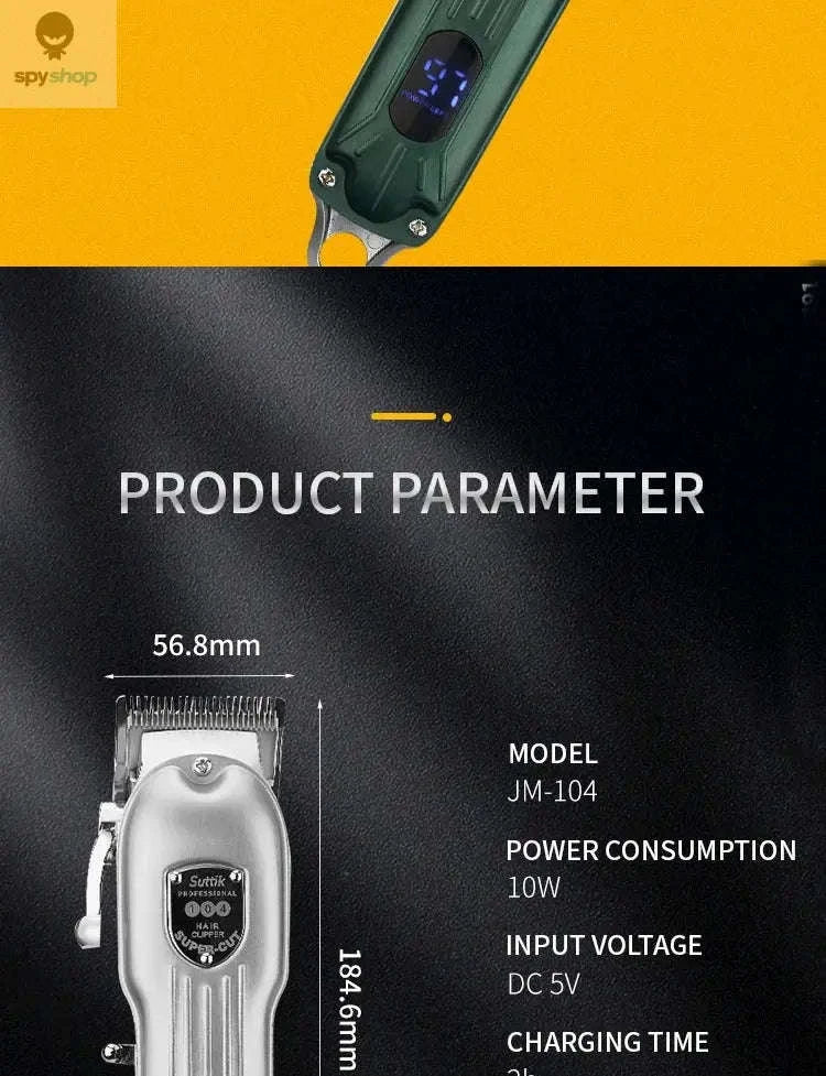 Low-Noise Rechargeable Pet Trimmer for Smooth Home Grooming - Image 19