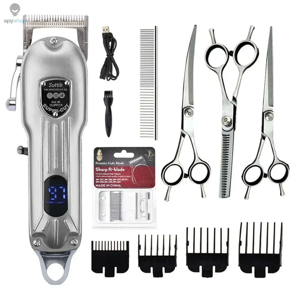 Low-Noise Rechargeable Pet Trimmer for Smooth Home Grooming - Image 24