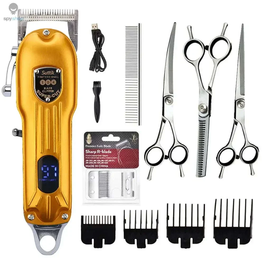 Low-Noise Rechargeable Pet Trimmer for Smooth Home Grooming - Image 25