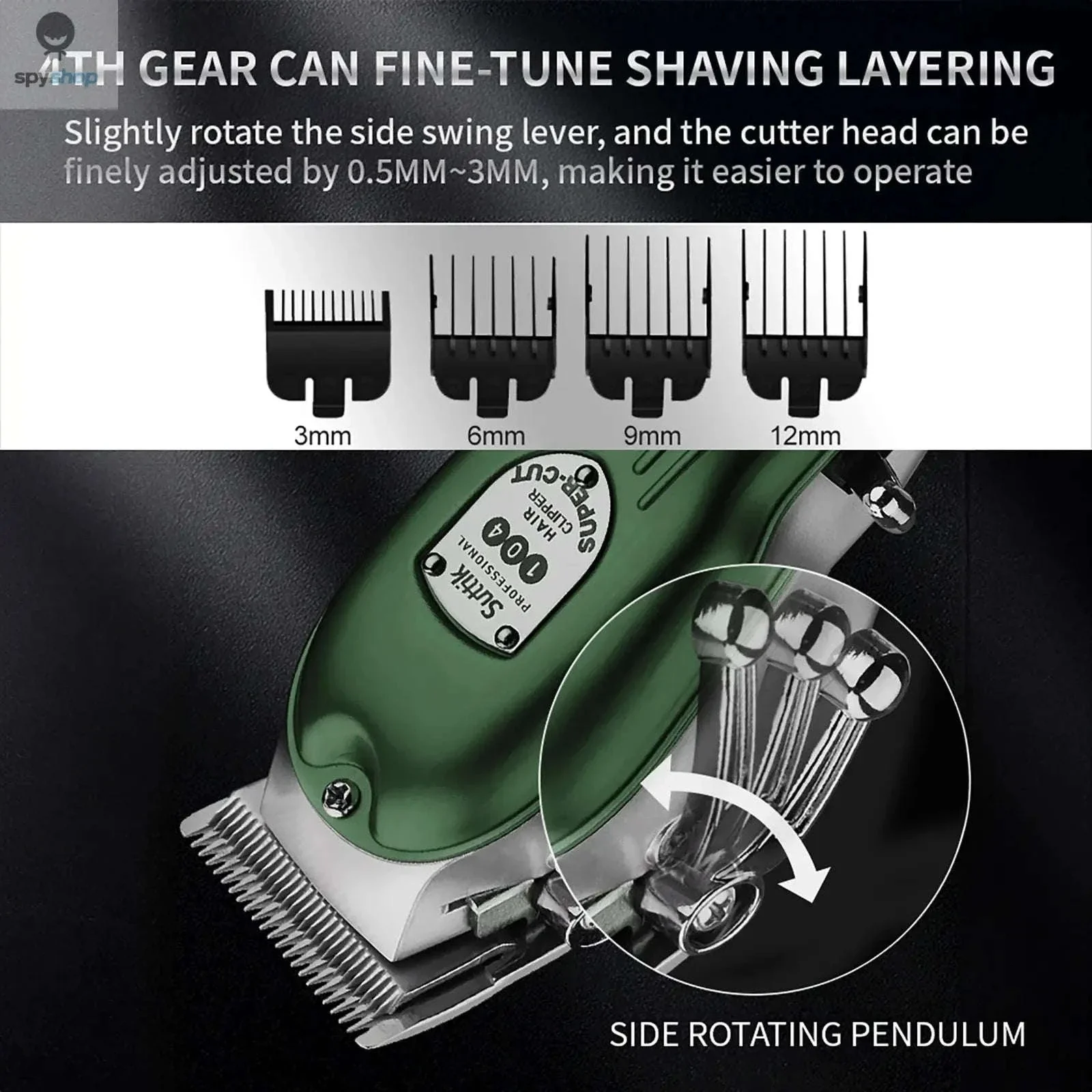 Low-Noise Rechargeable Pet Trimmer for Smooth Home Grooming - Image 4