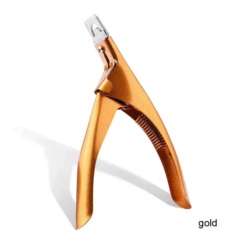 Professional False Nail Nippers for Acrylic and Gel Trimming - Image 7