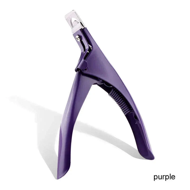 Professional False Nail Nippers for Acrylic and Gel Trimming - Image 8