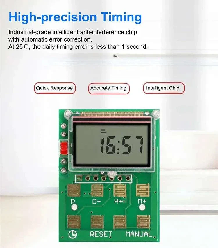 Programmable DIN Rail Digital Timer Switch with 16 Schedules - Image 18