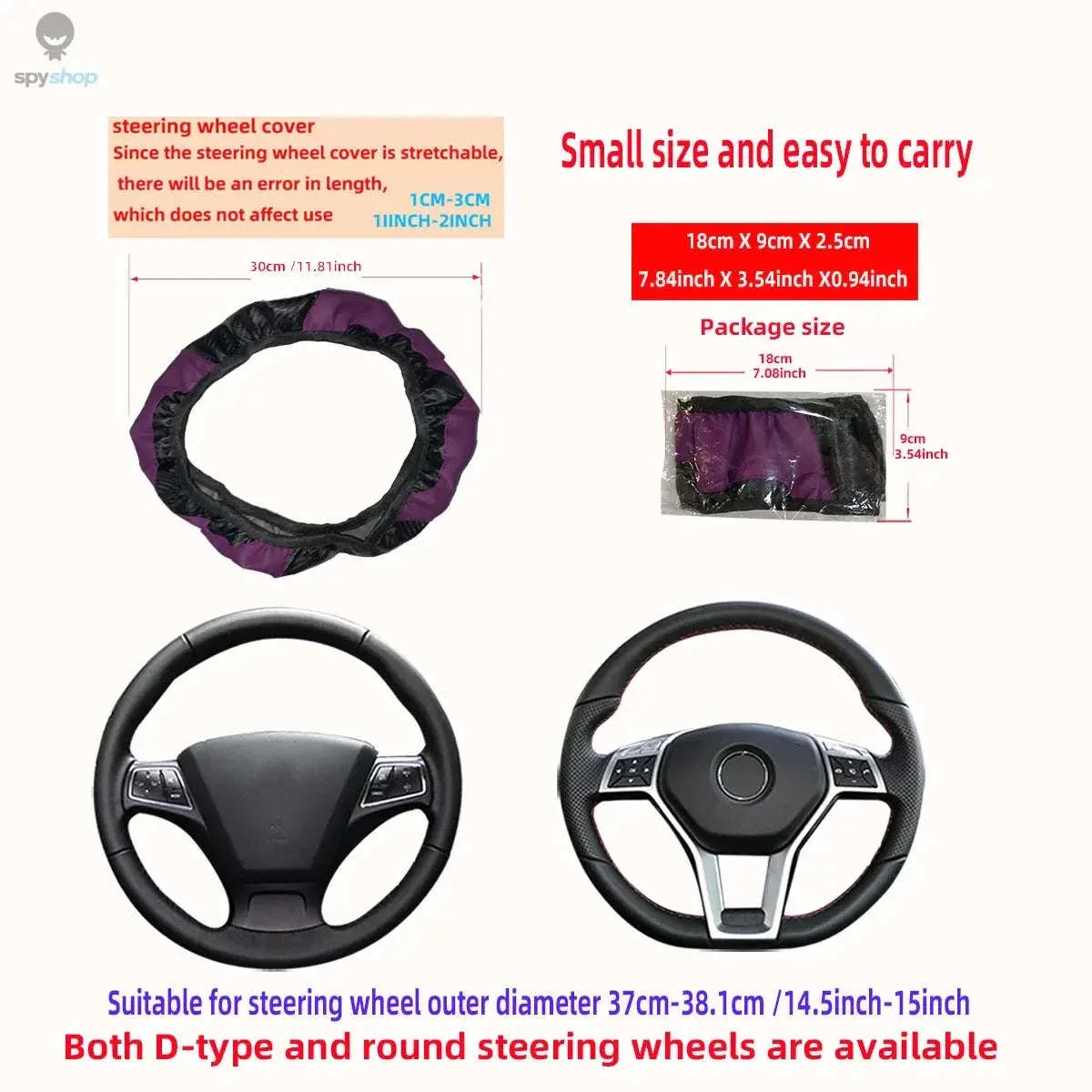 Carbon Fiber Steering Wheel Cover for Grip and Comfort - Image 19