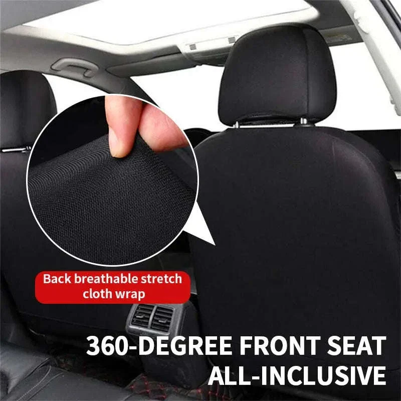 PU Leather Car Seat Cover Set for 5-Seat Vehicles - Image 3