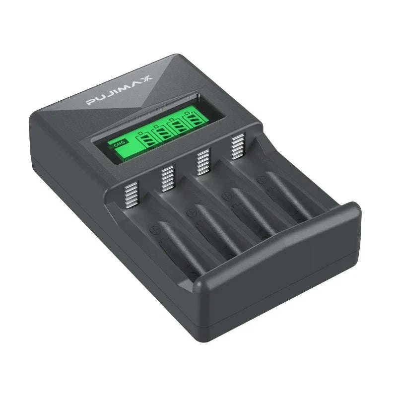 PUJIAMX Smart Battery Charger for AA and AAA Batteries - Image 6