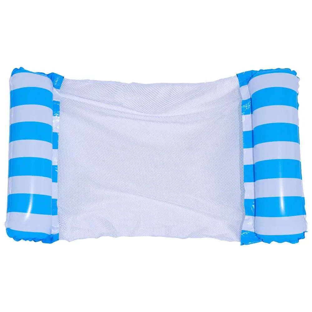 PVC Inflatable Floating Row Water Hammock Lounger - Image 12