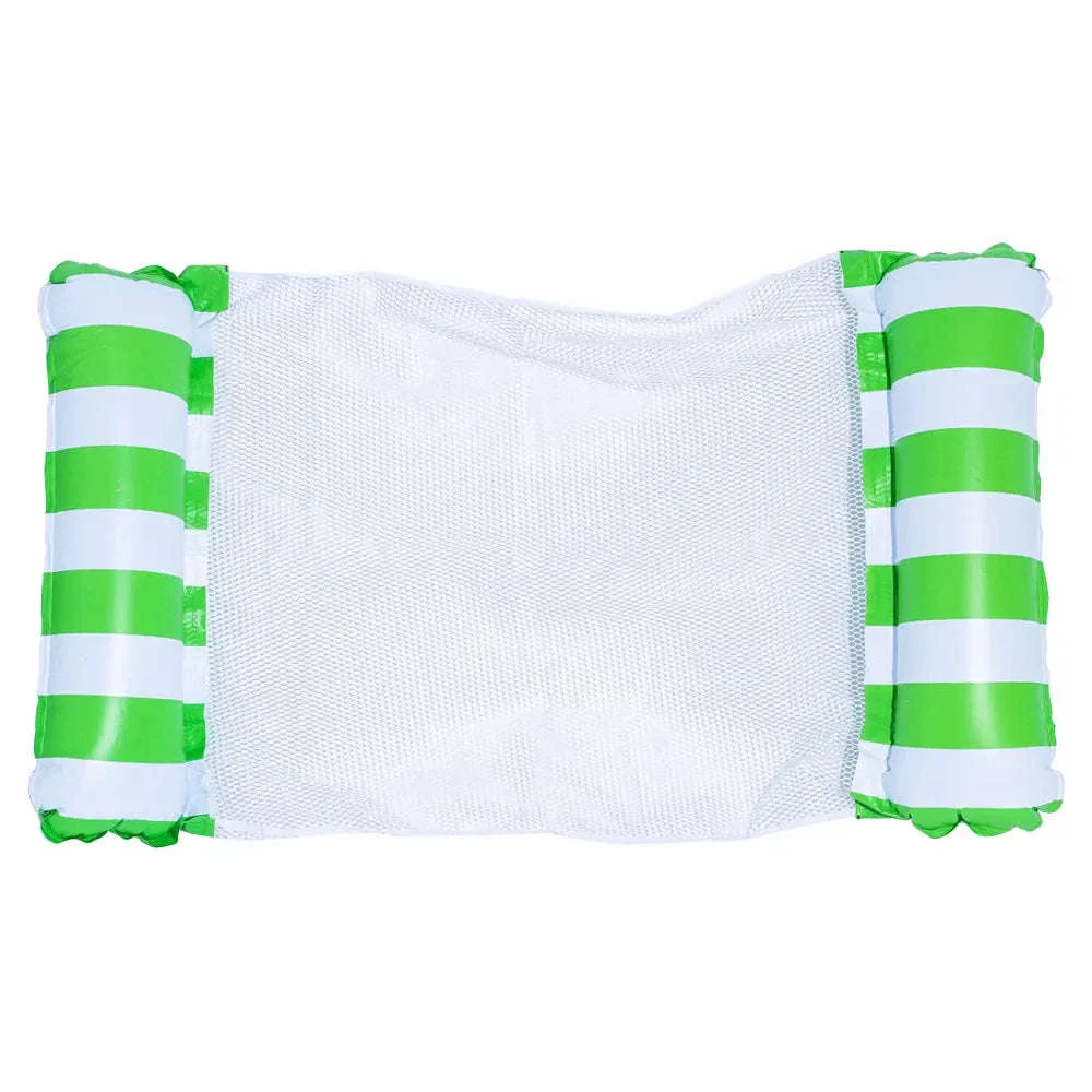 PVC Inflatable Floating Row Water Hammock Lounger - Image 14