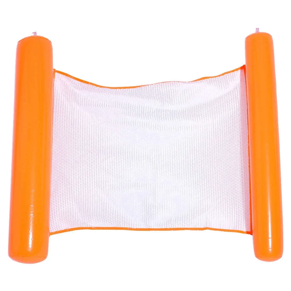 PVC Inflatable Floating Row Water Hammock Lounger - Image 15