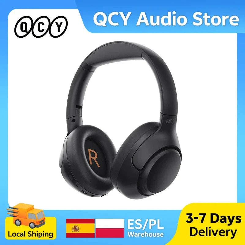 QCY H3 ANC Wireless Headphones with Hi-Res Sound