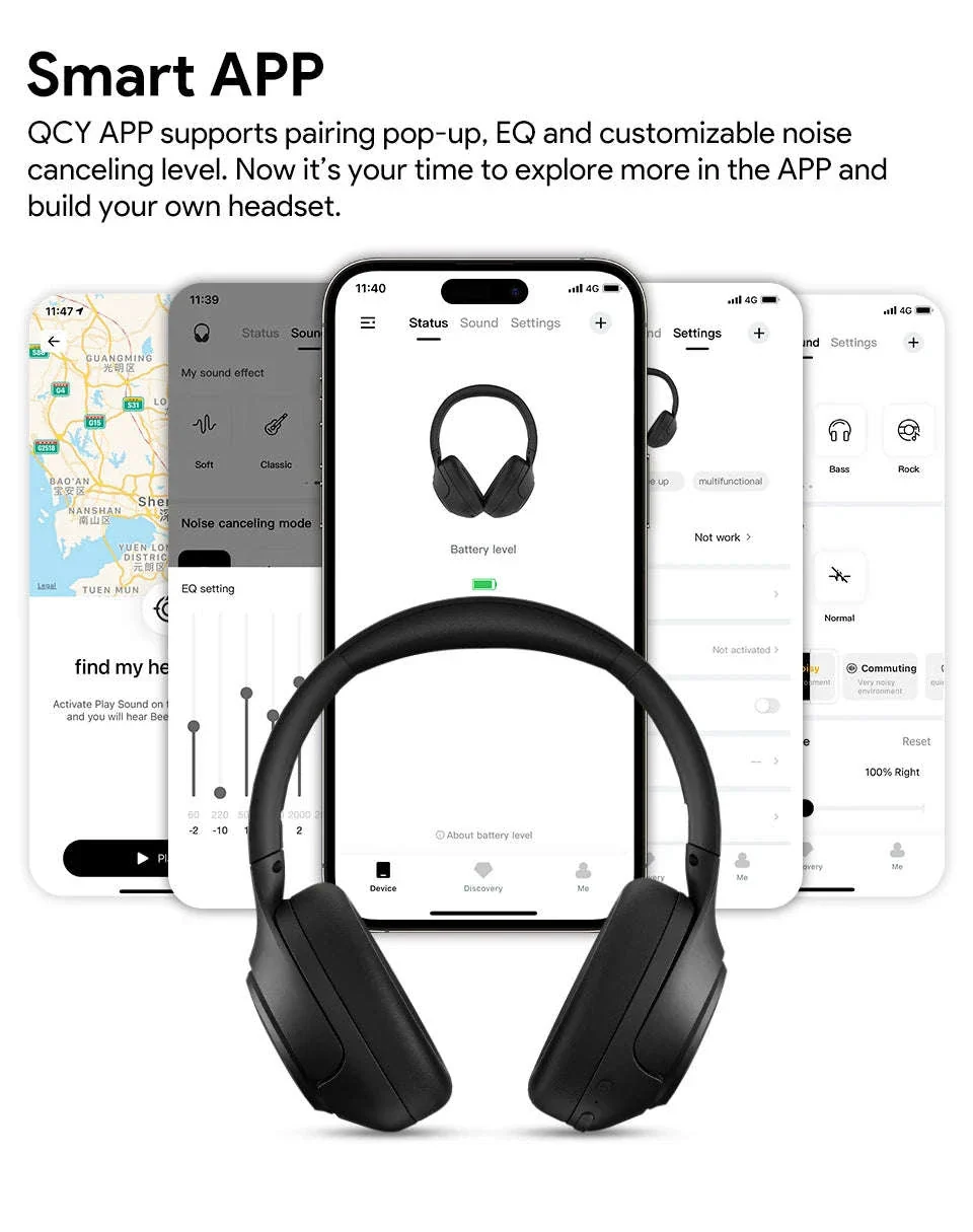 QCY H3 ANC Wireless Headphones with Hi-Res Sound - Image 21
